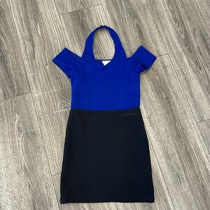 Sally Miller Blue/Black Dress size 7/8